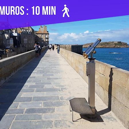 Escalier 16 - 30 M Plage Du Sillon - Proche Intra Saint-Malo Exterior foto